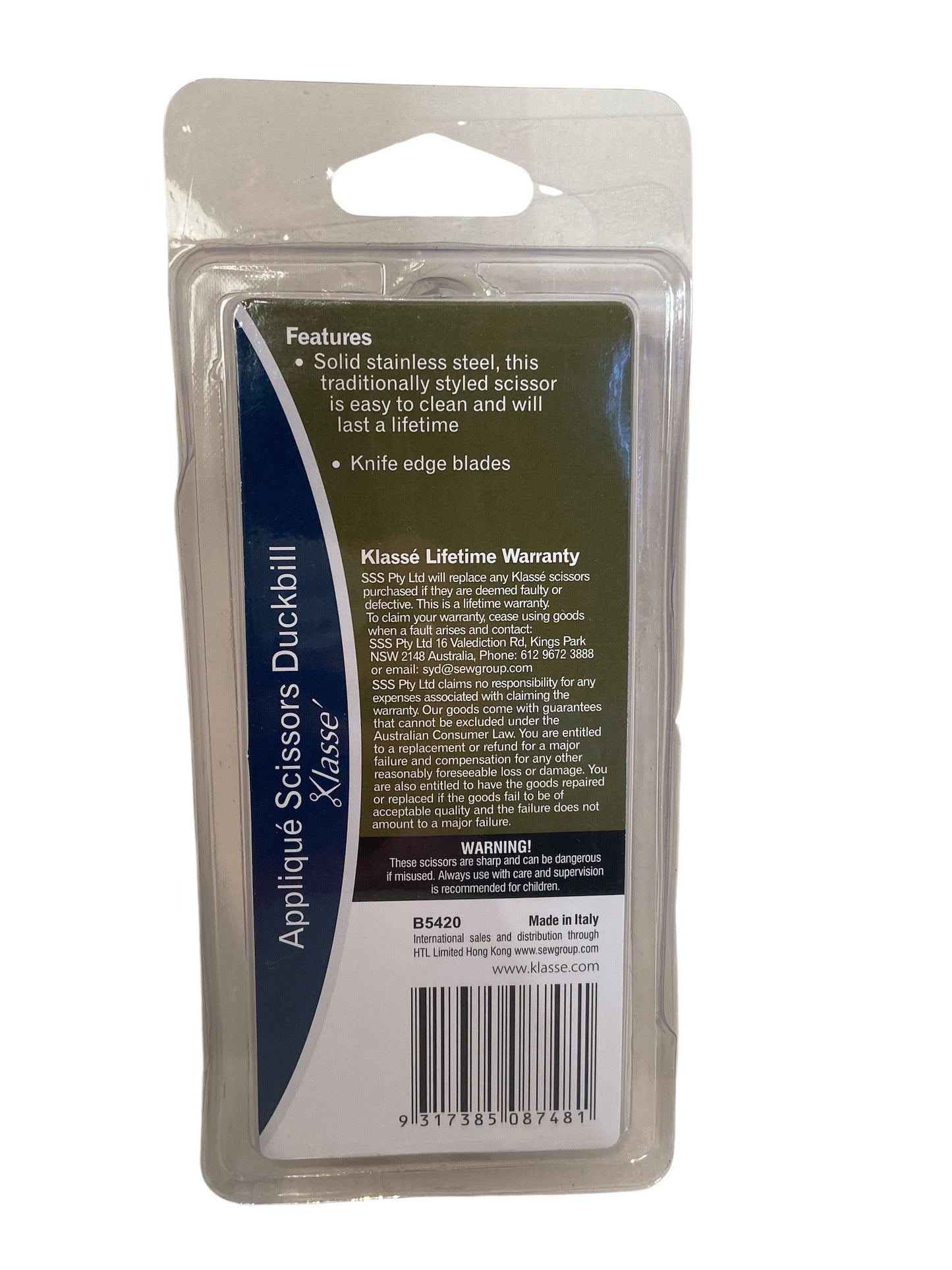 Applique Scissors Duckbill