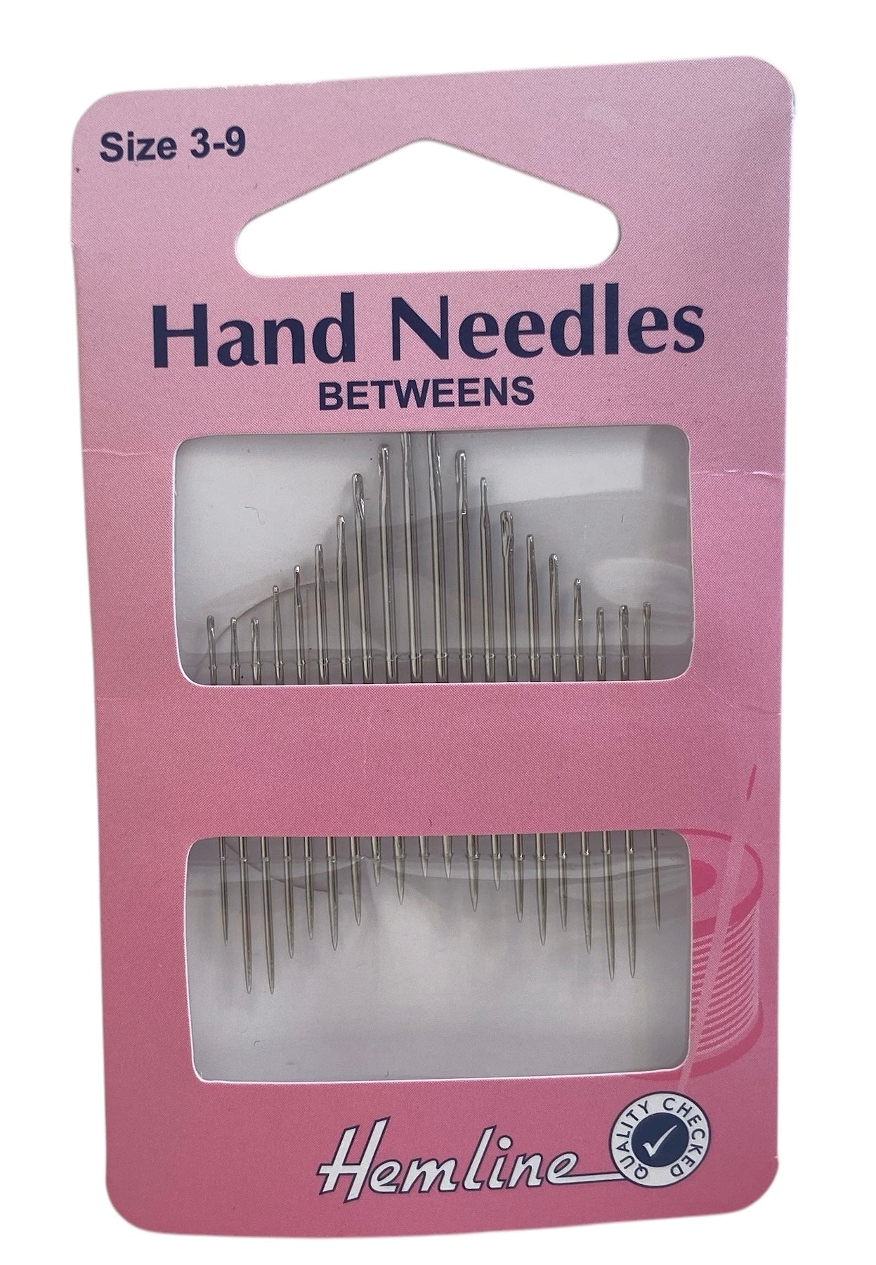 Hand Sewing Needles: Betweens - Quilting: Size 3-9