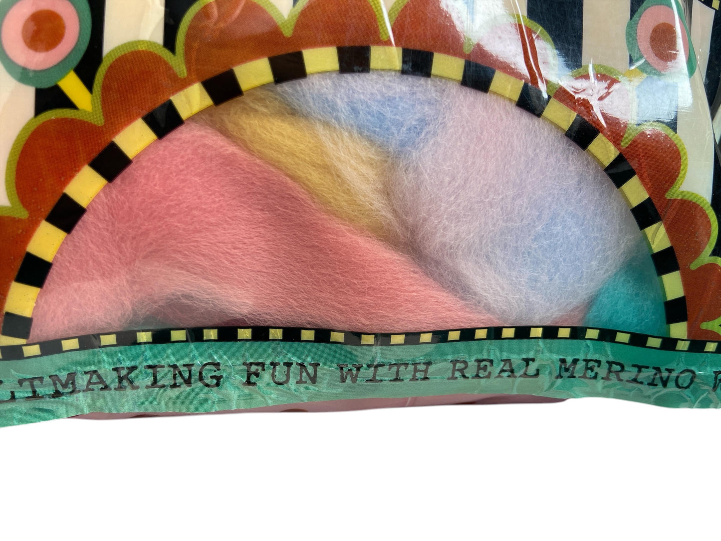 Gilliangladrag "Booming Bunting" Felting Kit