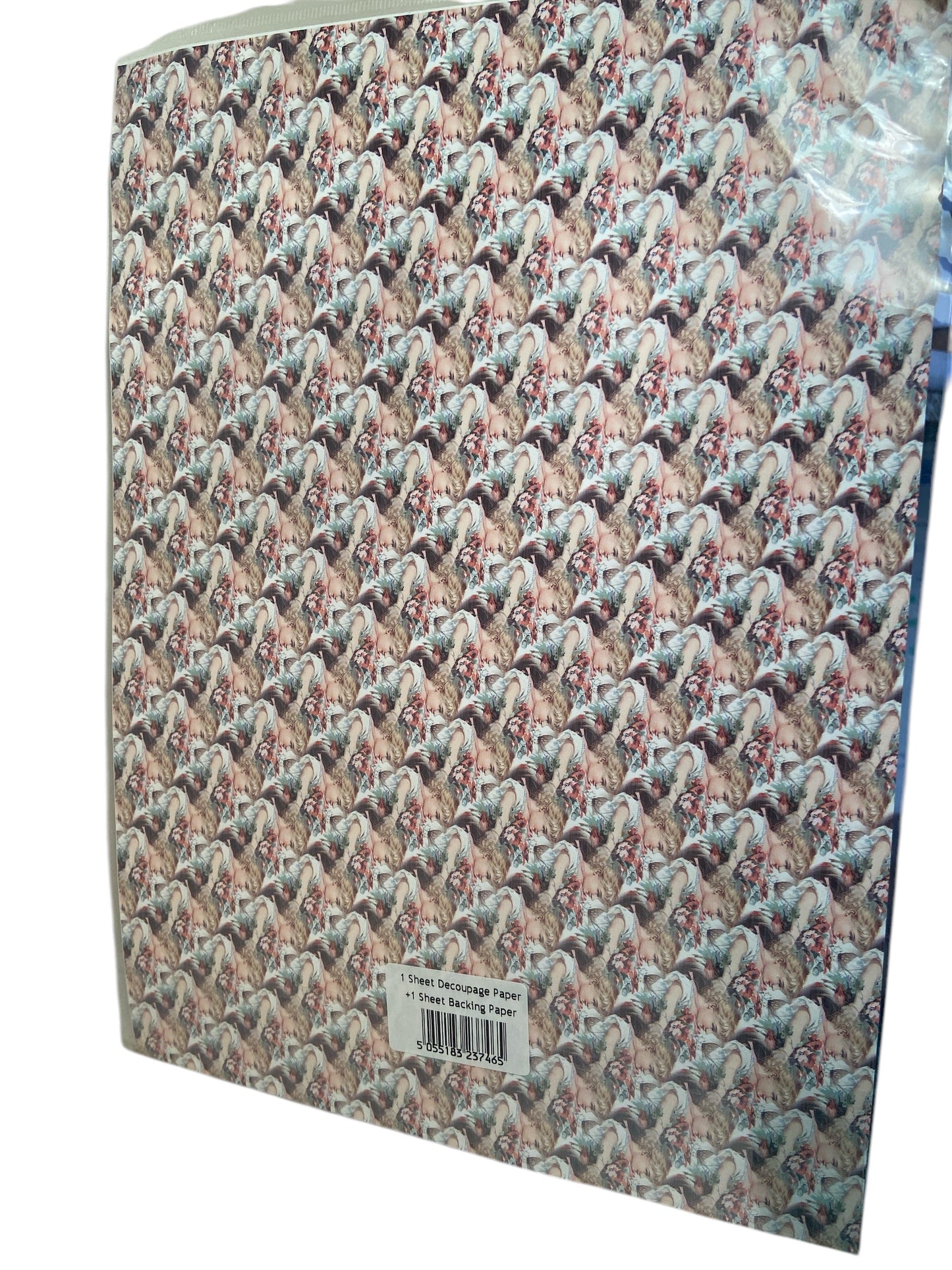 Girl in Hat Decoupage CSS031