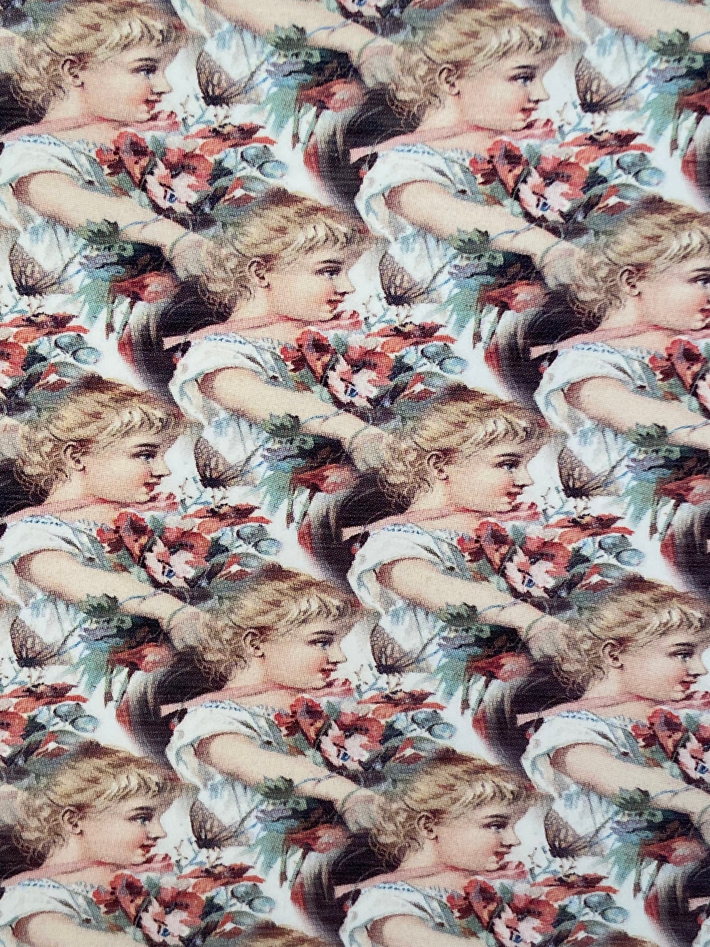 Girl in Hat Decoupage CSS031