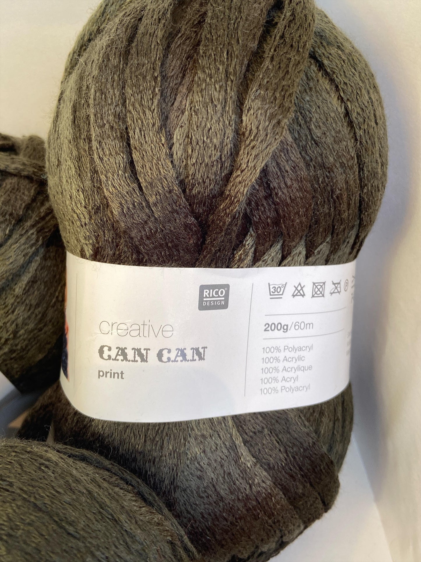 Rico Creative Can Can 100% Acrylic Scarf Yarn