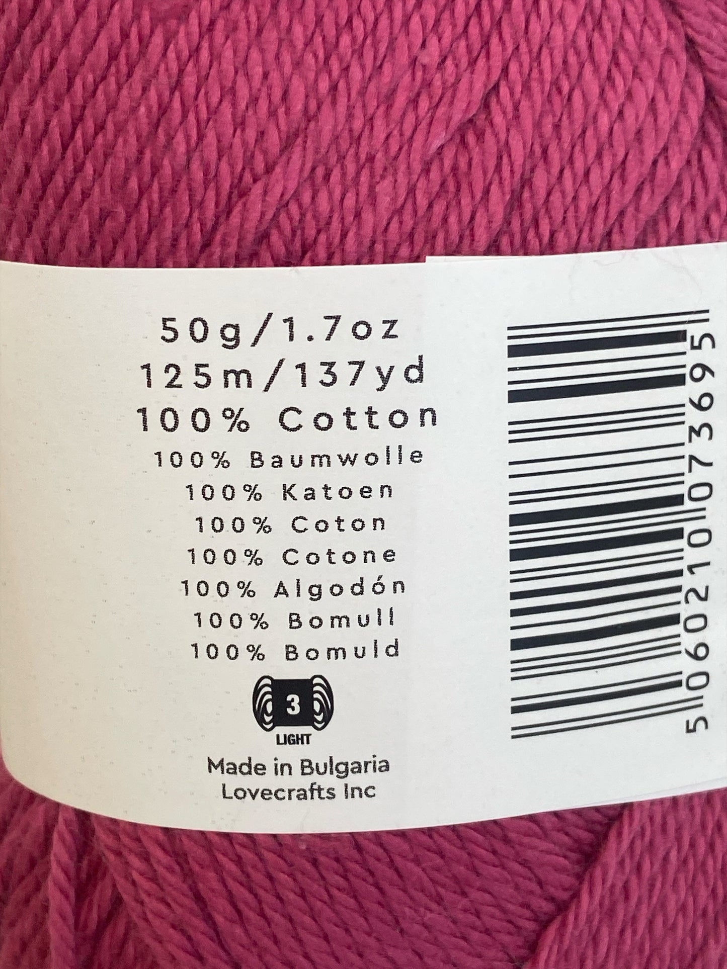 Paintbox Cotton DK Yarn