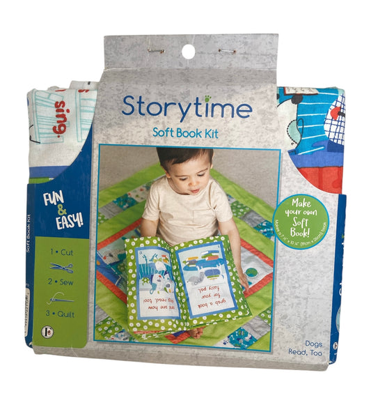Story Time Soft Book Kit - 'Dogs Read Too'