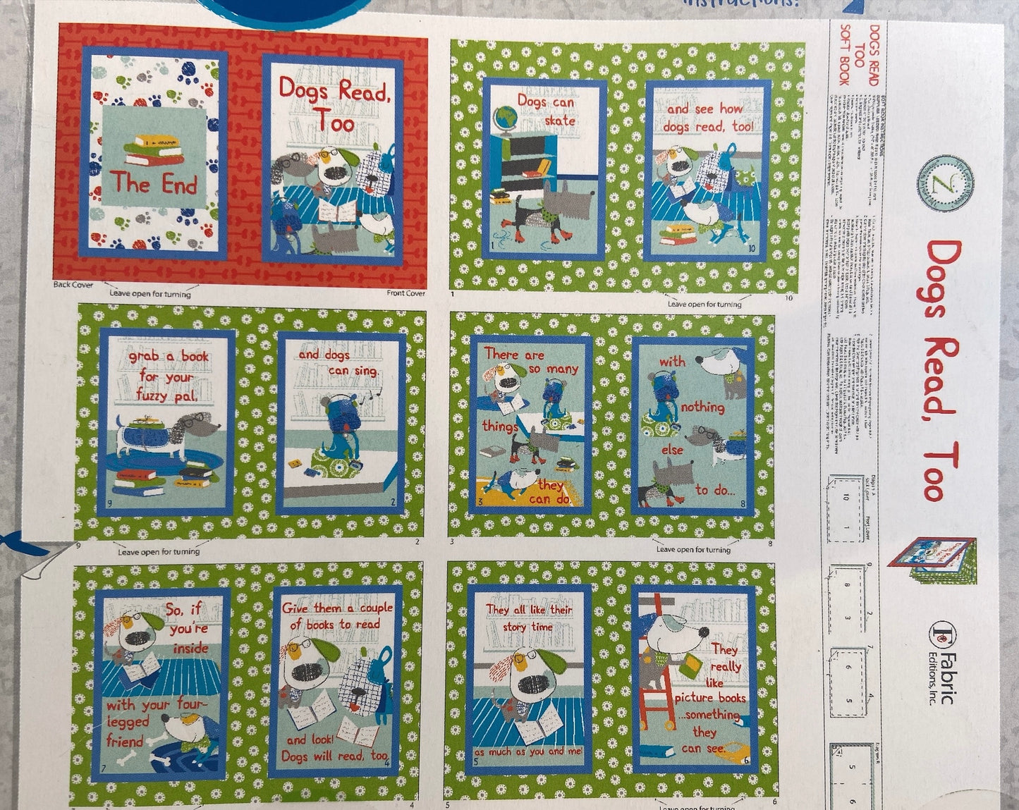 Story Time Soft Book Kit - 'Dogs Read Too'