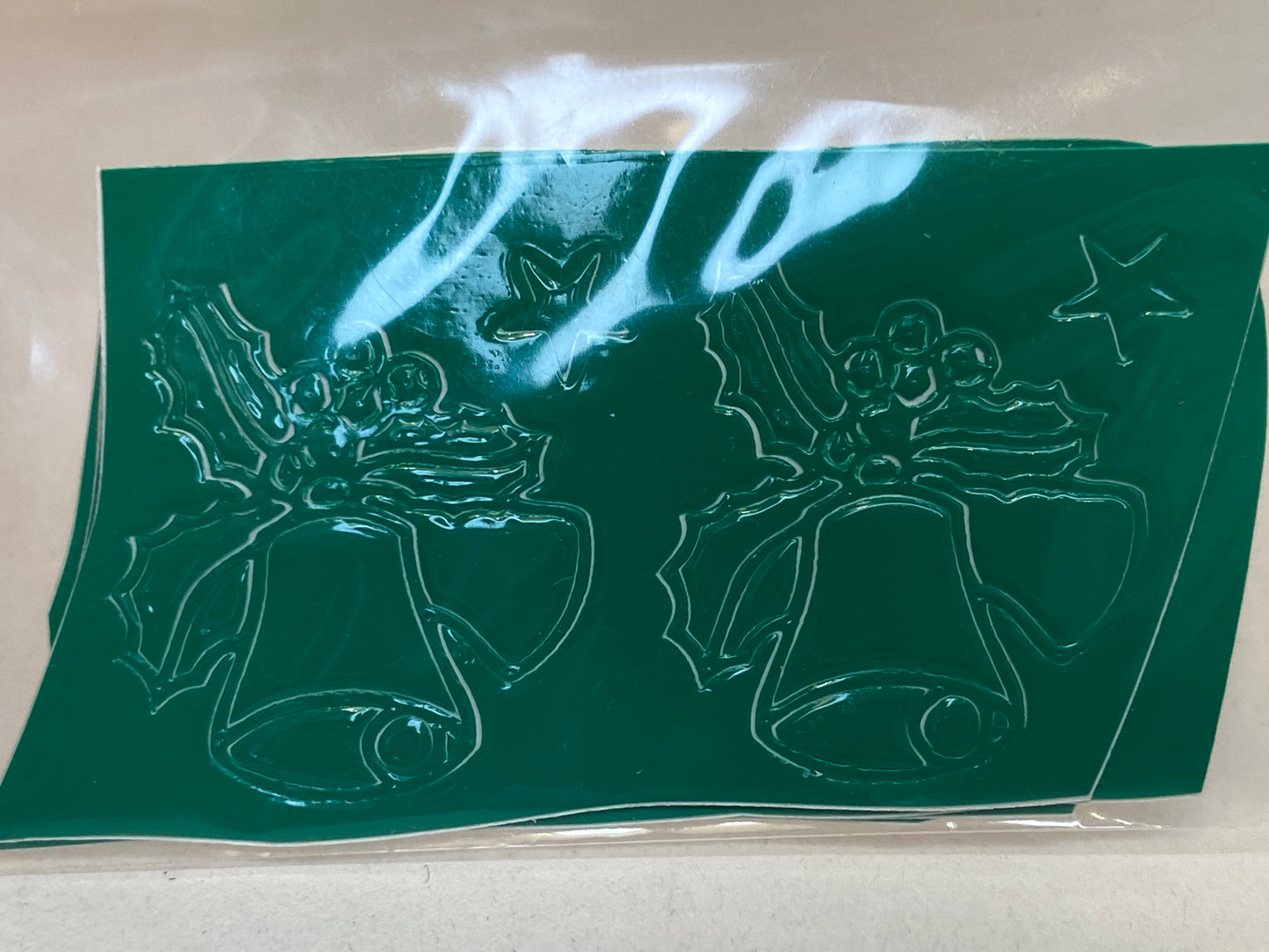 Christmas Bells Stickers (Pack of 10) - Various Colours