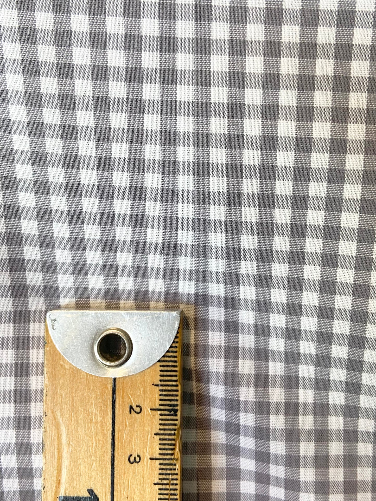 Gingham Pattern Lightweight Cotton