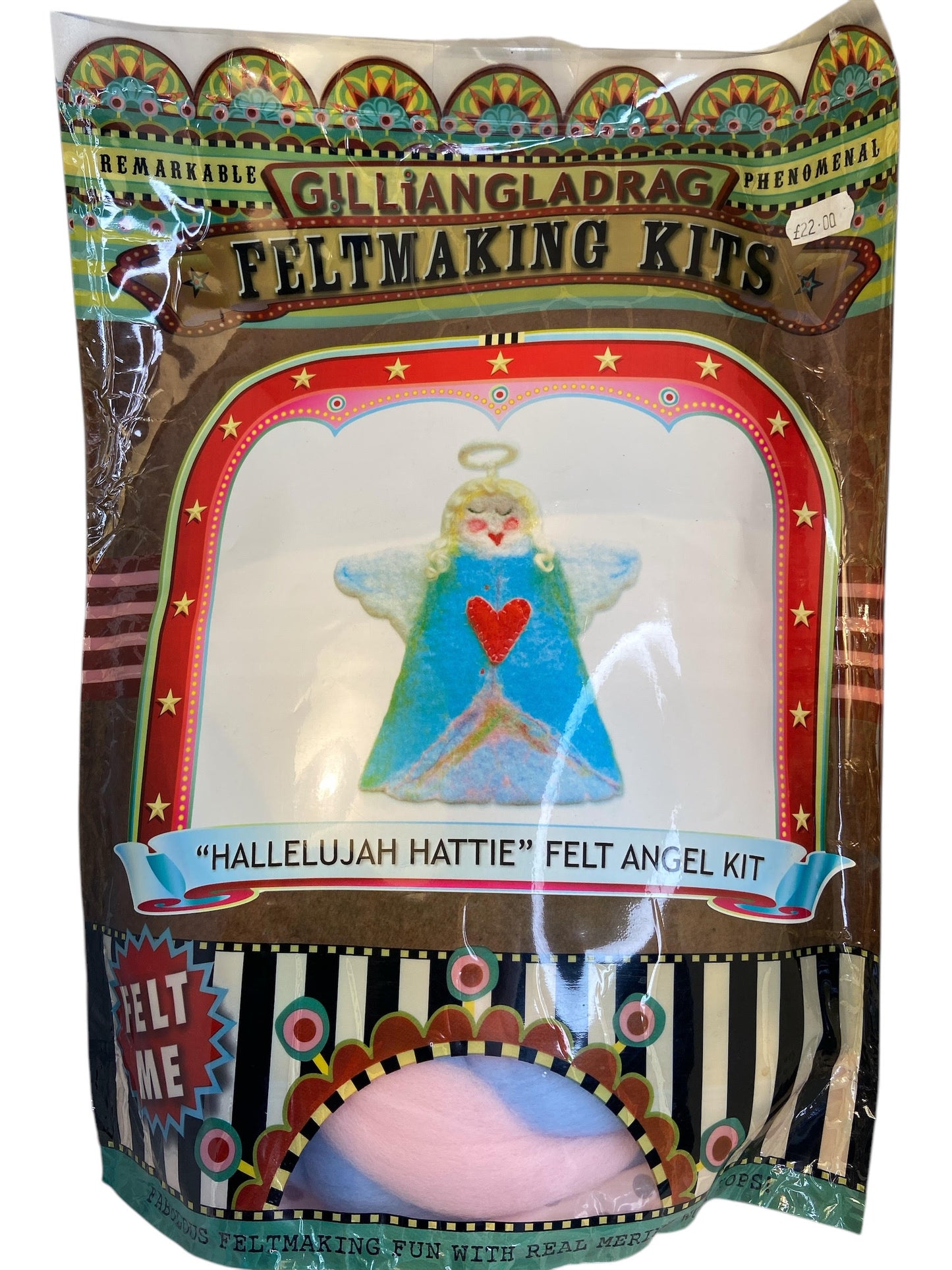 Gilliangladrag "Hallelujah Hattie" Felting Kit