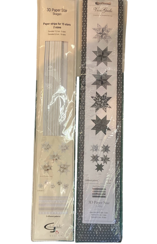 3D Paper Stars by ViviGade