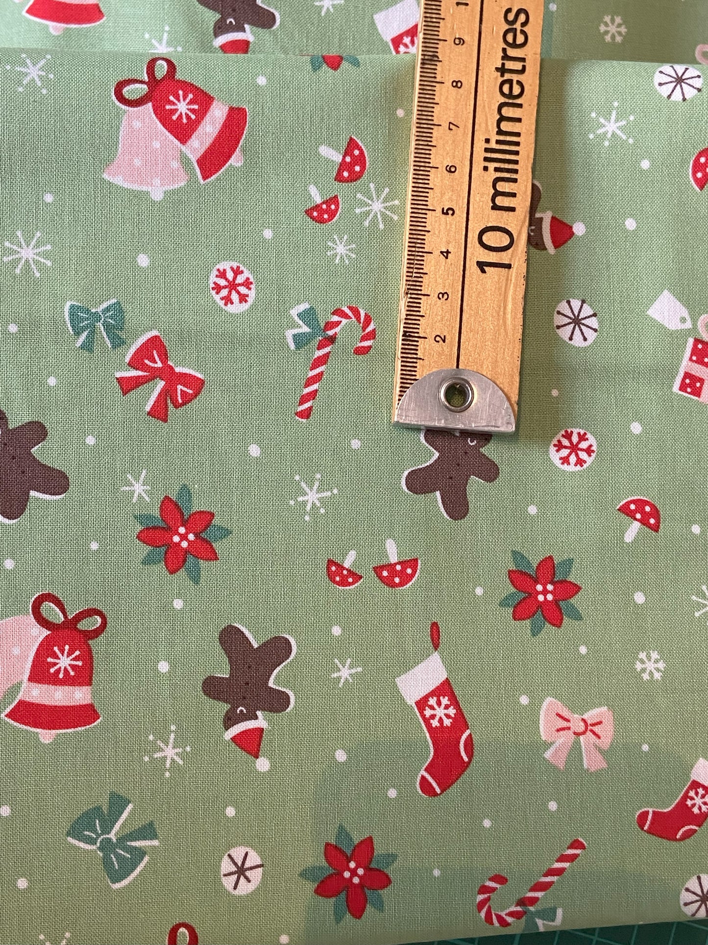 Christmas Gingerbread Fabric by Dashwood