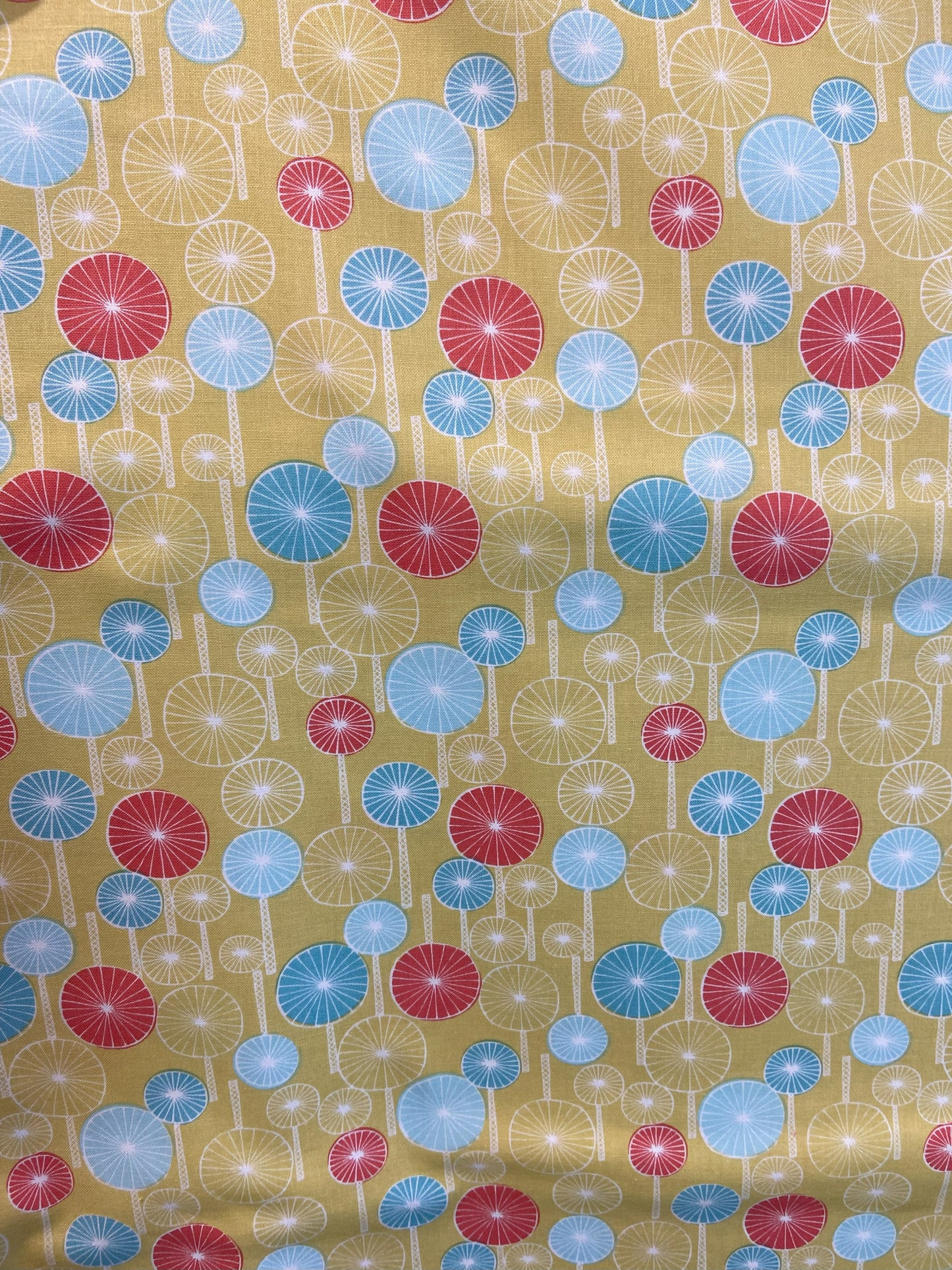 Wildwood Lime Tree Fabric by Dashwood