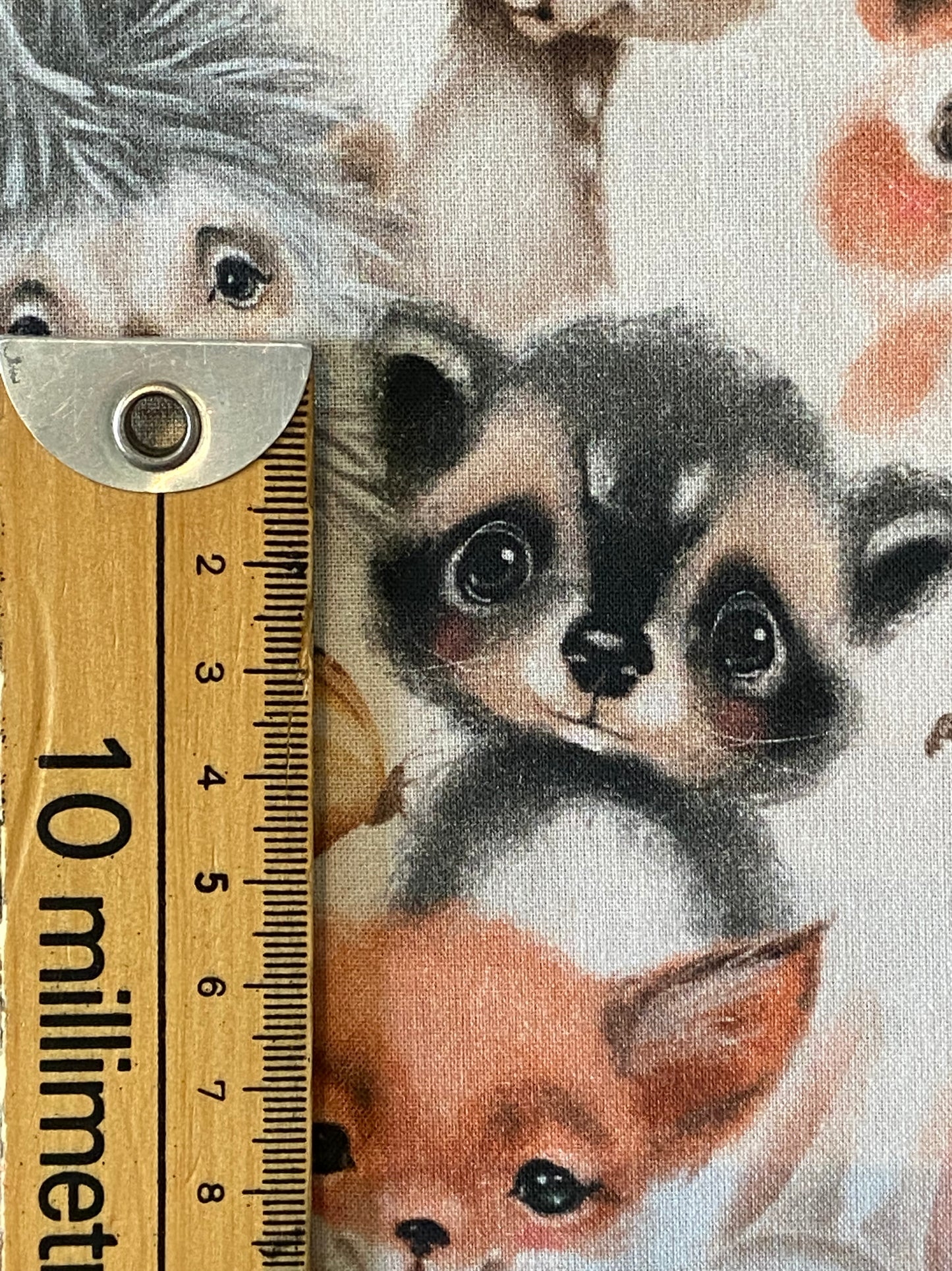 Watercolour Baby Animals Fabric by Little Johnny