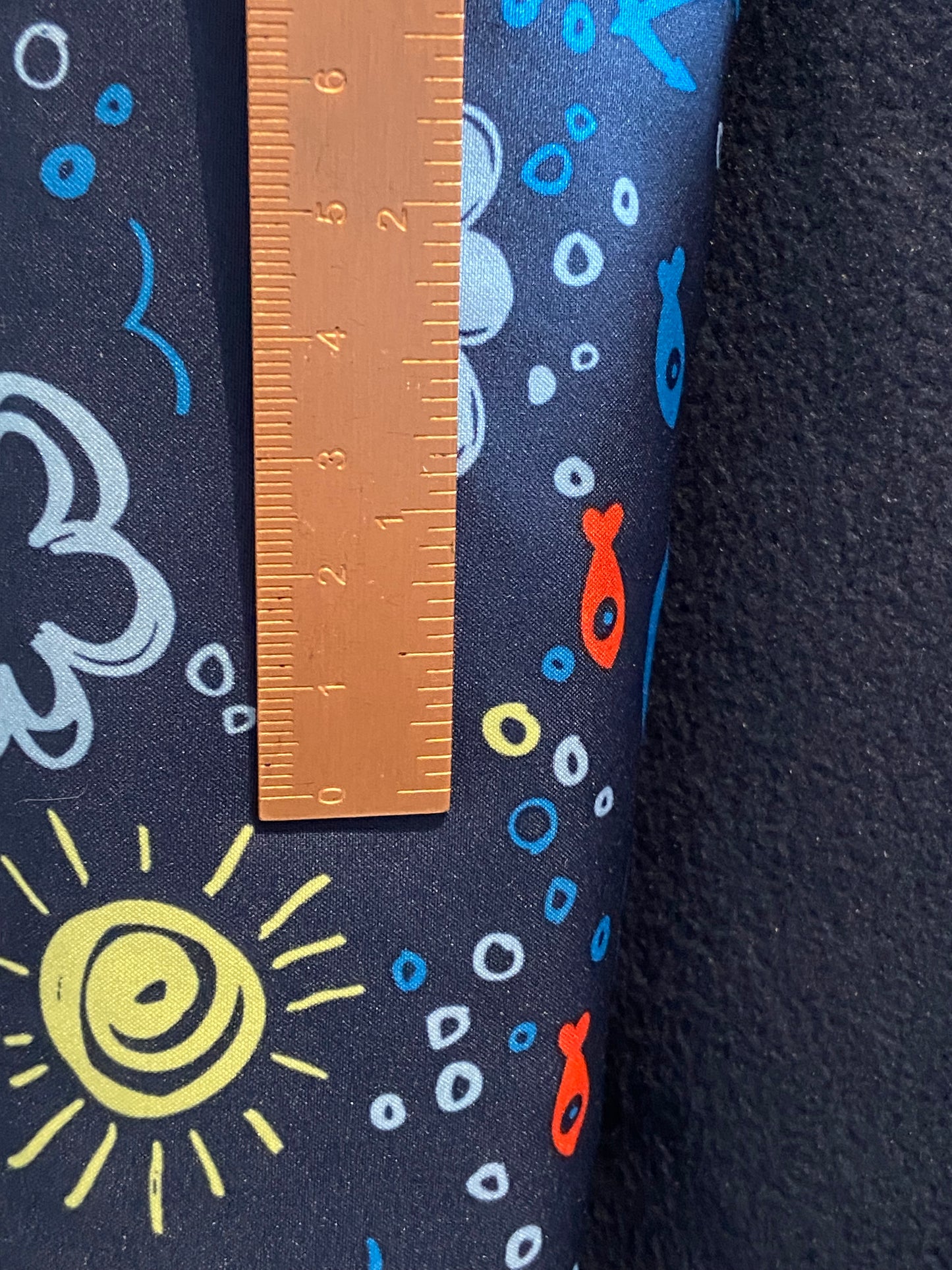 Navy Seaside Softshell Fleece - Last Remanent