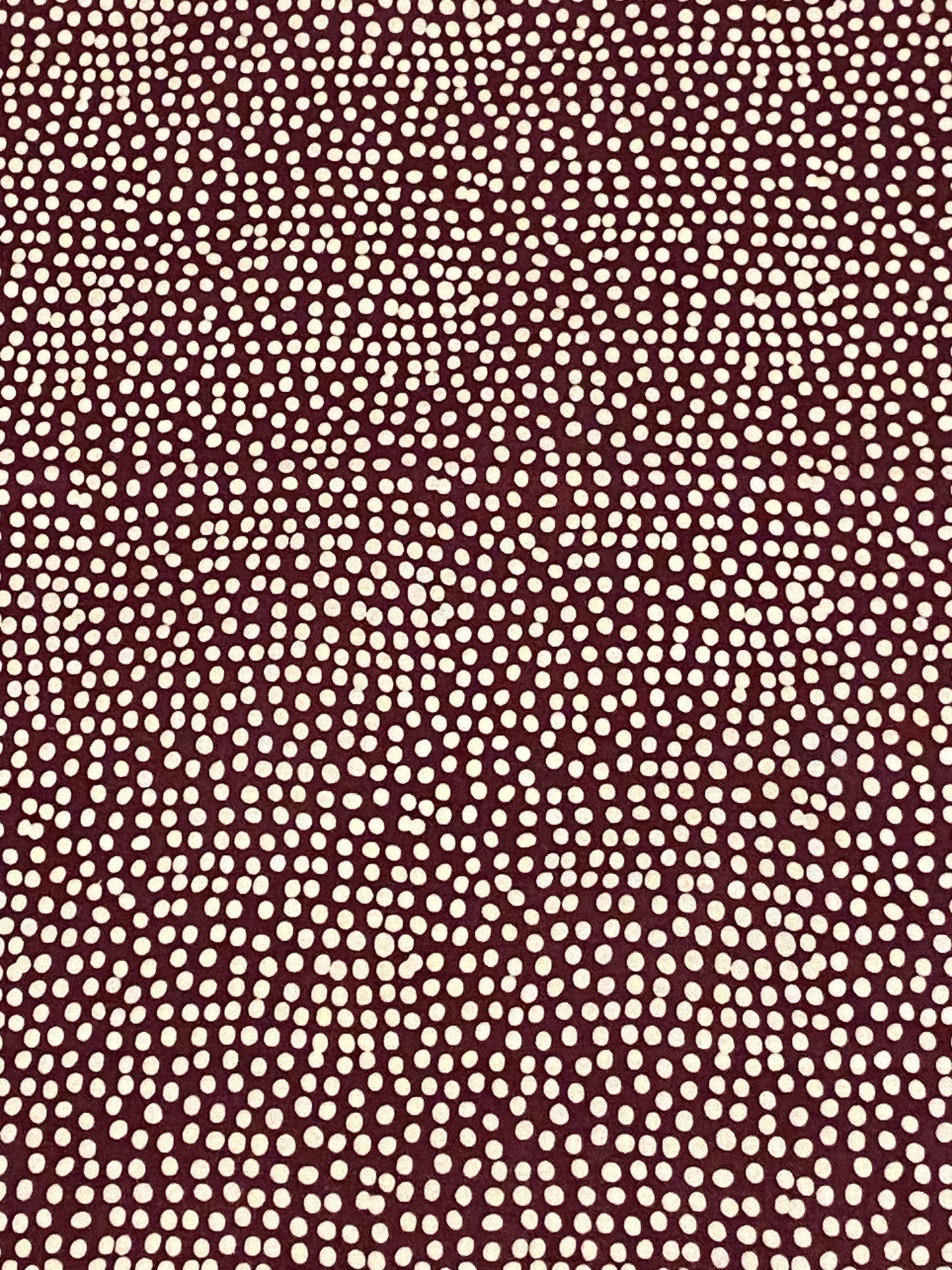 Flurry Print in Wine Red - Fat Quarter