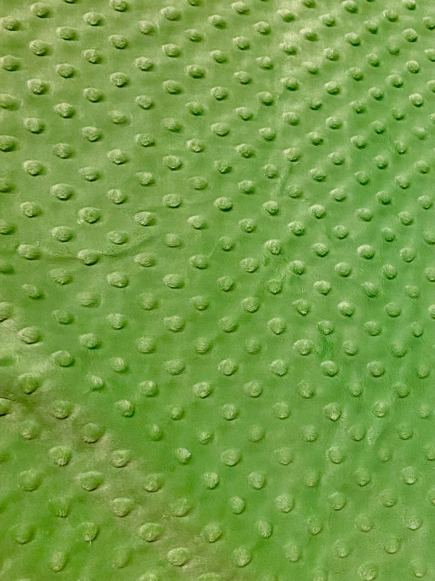 Minky Dimple Fleece - Dark Lime