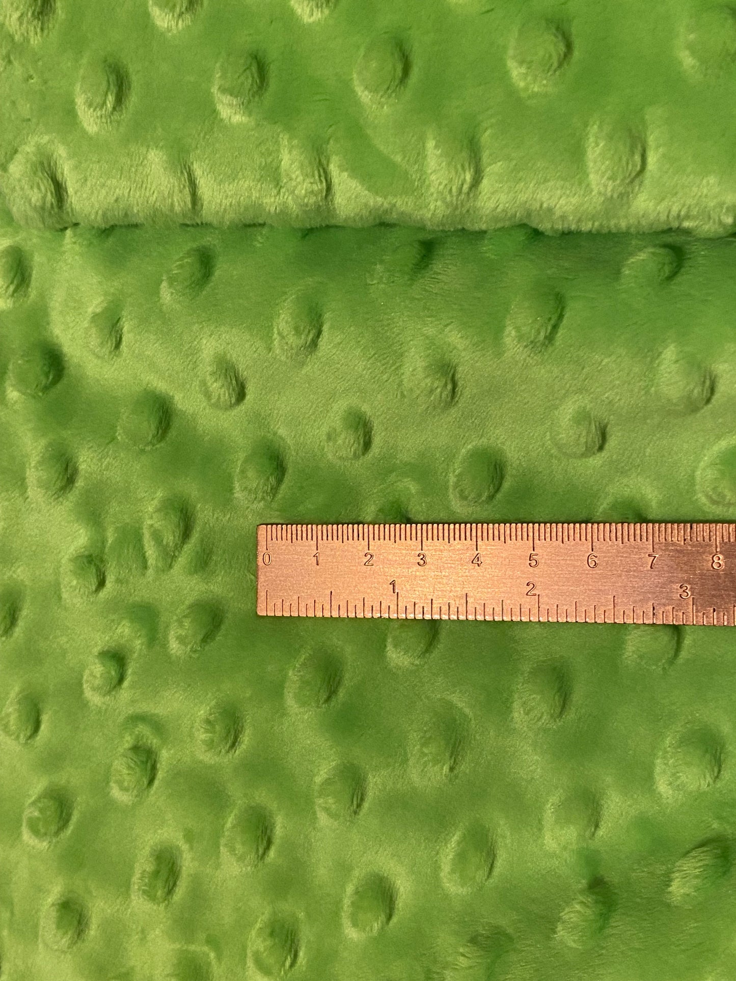 Minky Dimple Fleece - Dark Lime