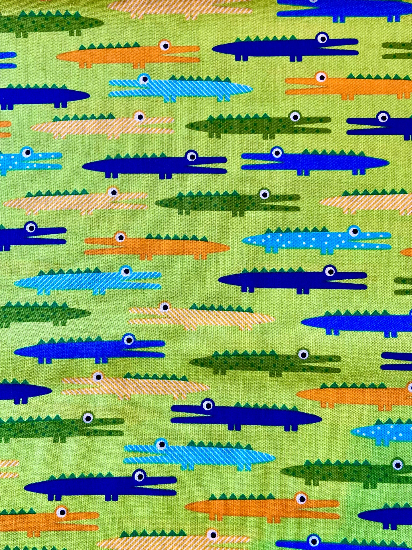 Urban Zoologie, Park - Crocodile Fabric