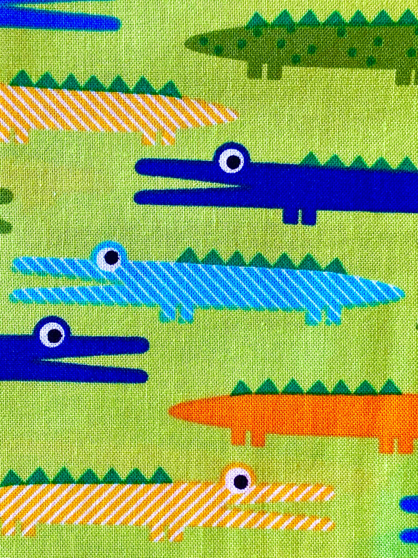 Urban Zoologie, Park - Crocodile Fabric