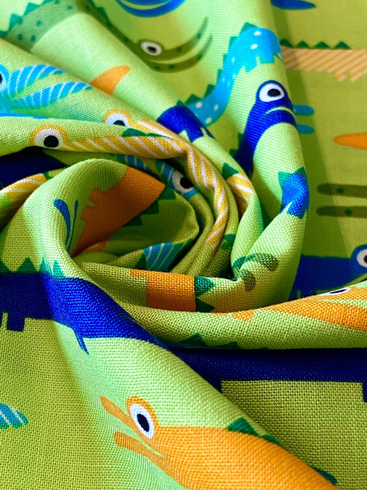 Urban Zoologie, Park - Crocodile Fabric