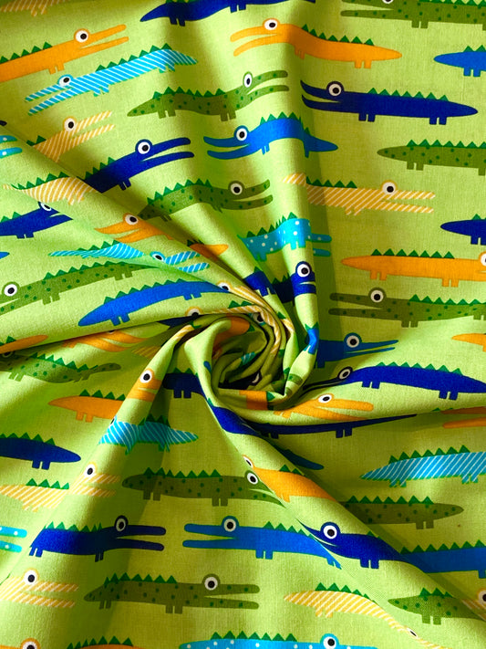Urban Zoologie, Park - Crocodile Fabric