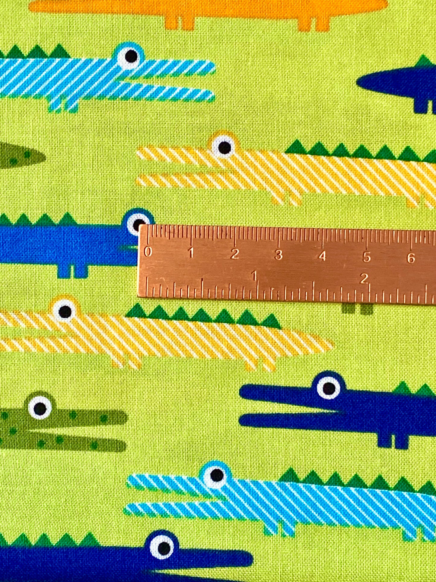 Urban Zoologie, Park - Crocodile Fabric
