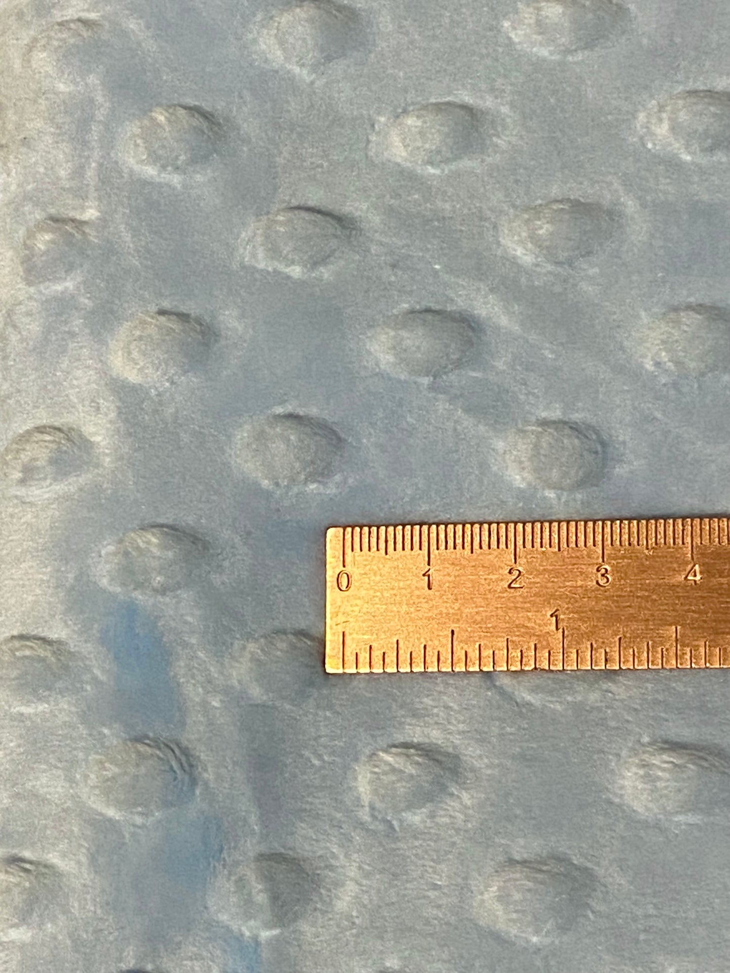 Minky Dimple Fleece in Baby Blue