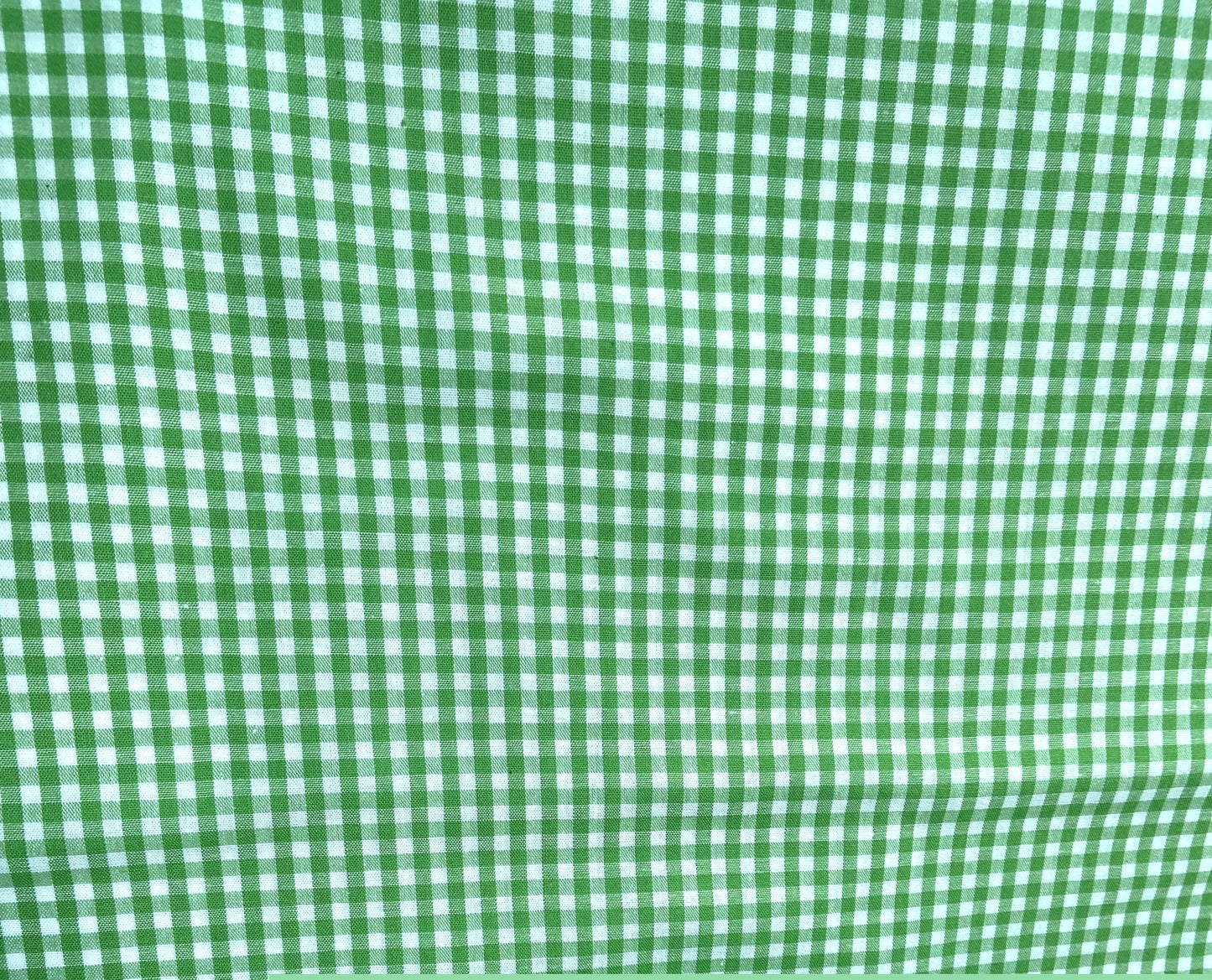 Gingham Pattern Lightweight Cotton