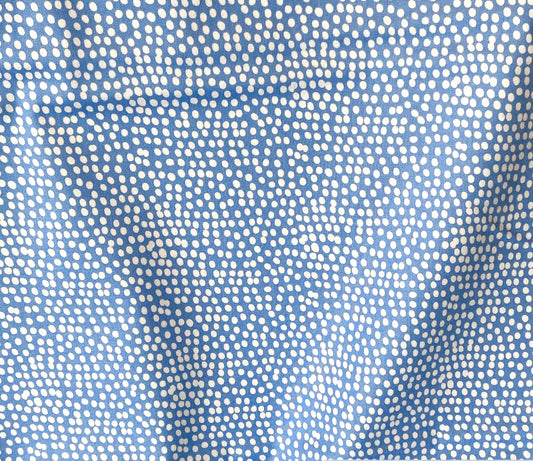 Flurry - Sky Blue Fabric by Dashwood