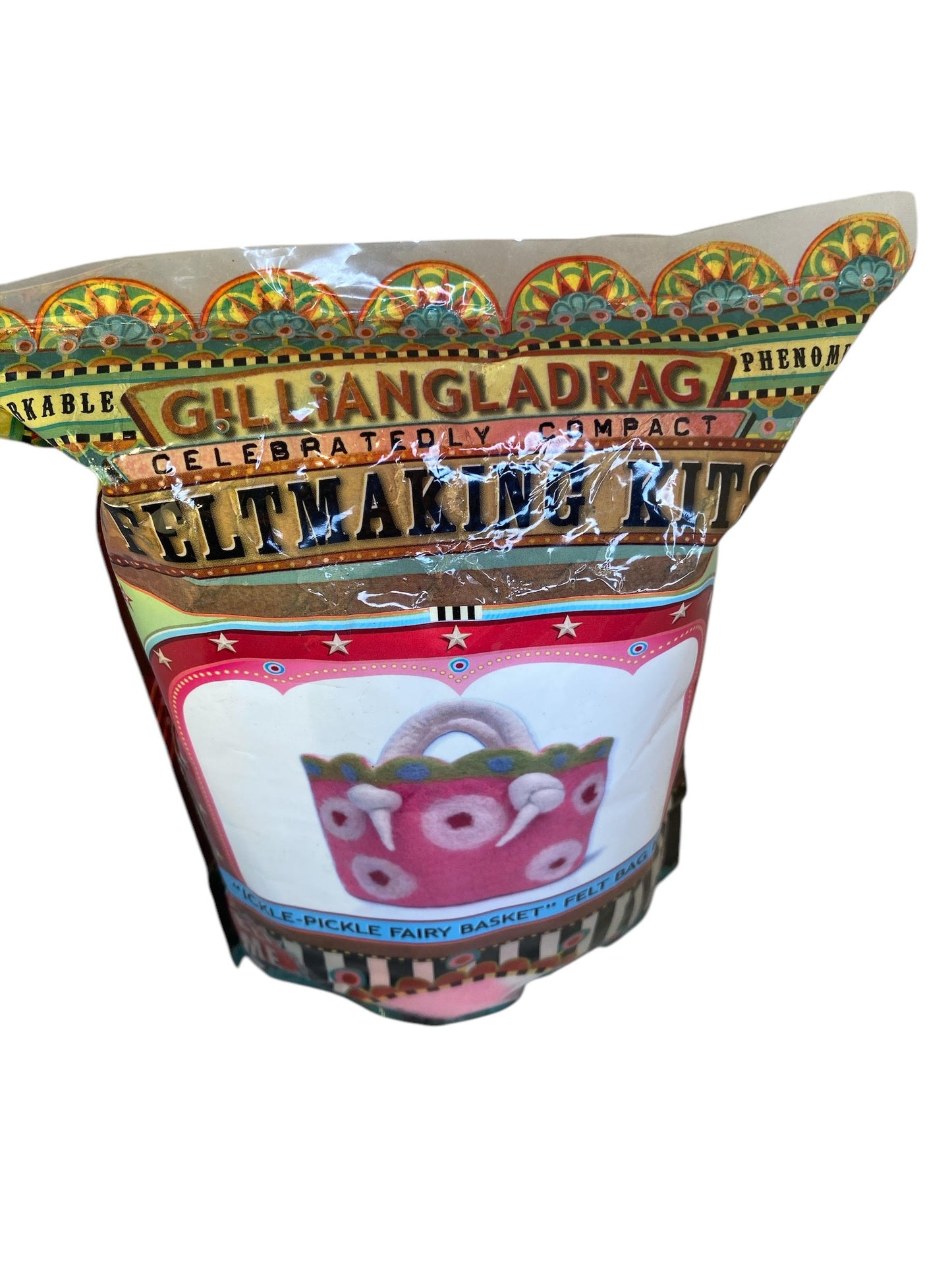 Gilliangladrag Felt Making Kit - ''Ickle-Pickle Fairy Basket"