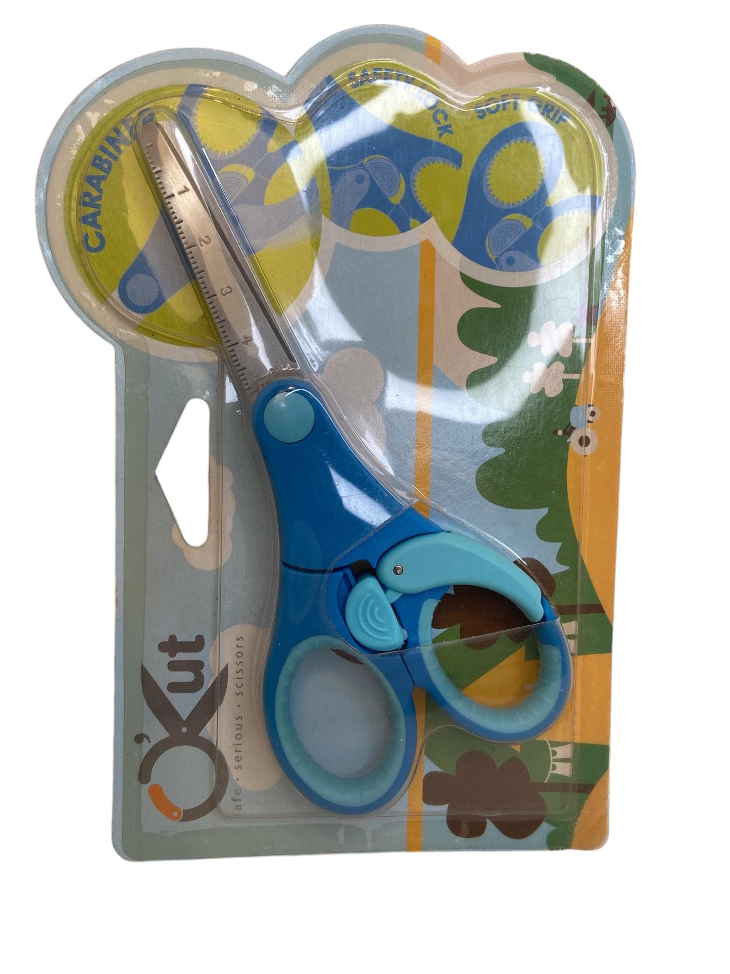 Children's Safety Scissors with Carabiner