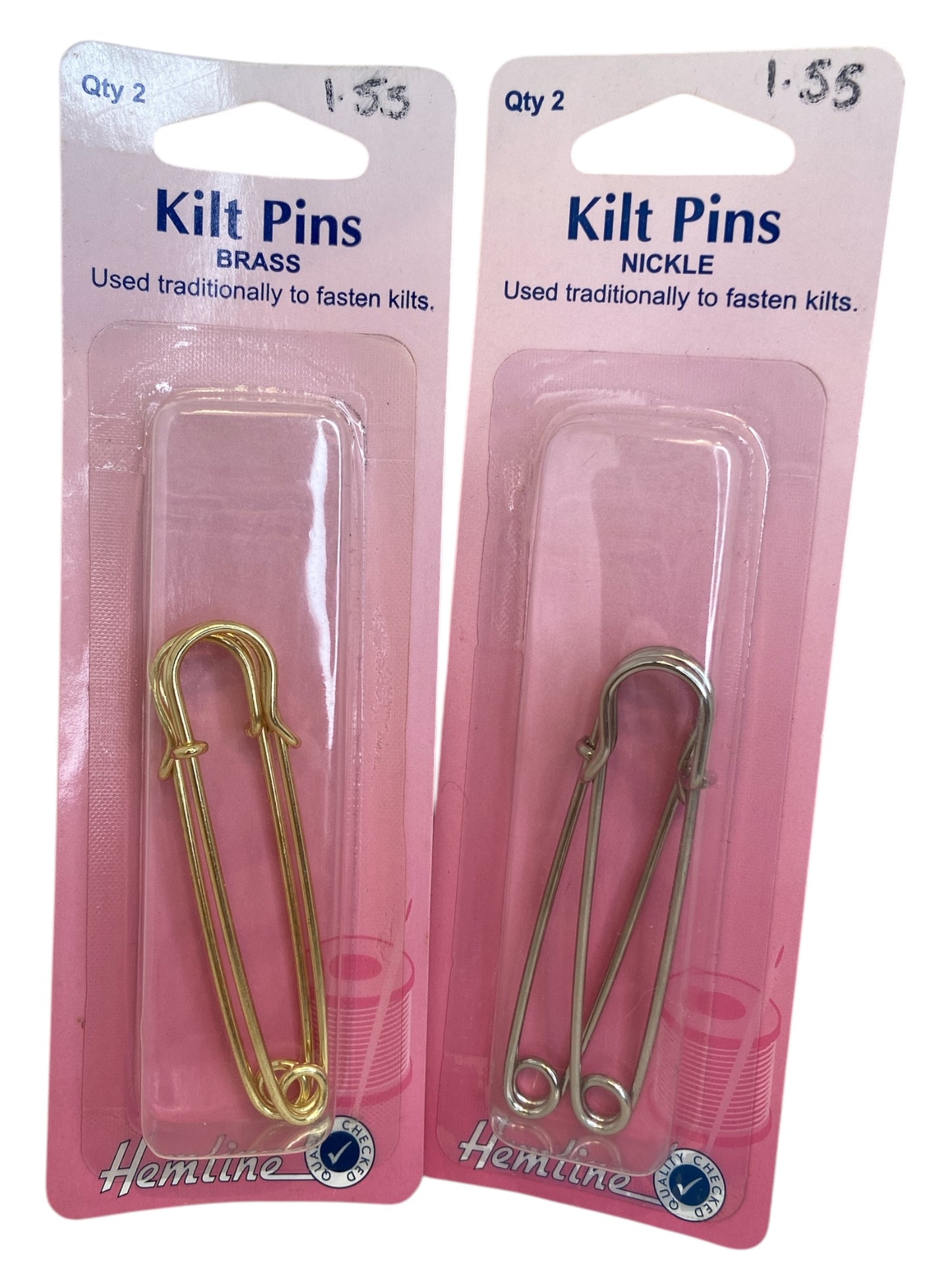 Kilt Pins: 75mm: 2 Pieces