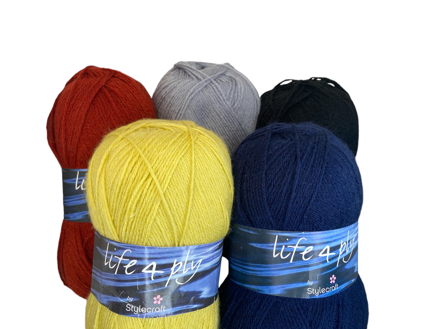 Stylecraft Life 4 Ply Acrylic and Wool Mix Yarn