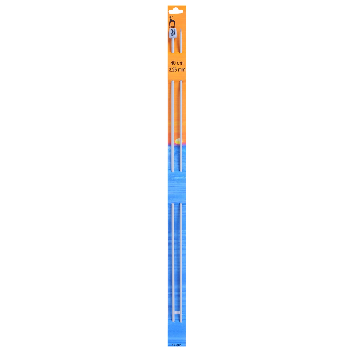 Pony Single Point Knitting Needles 35mm (2.75mm - 12mm)