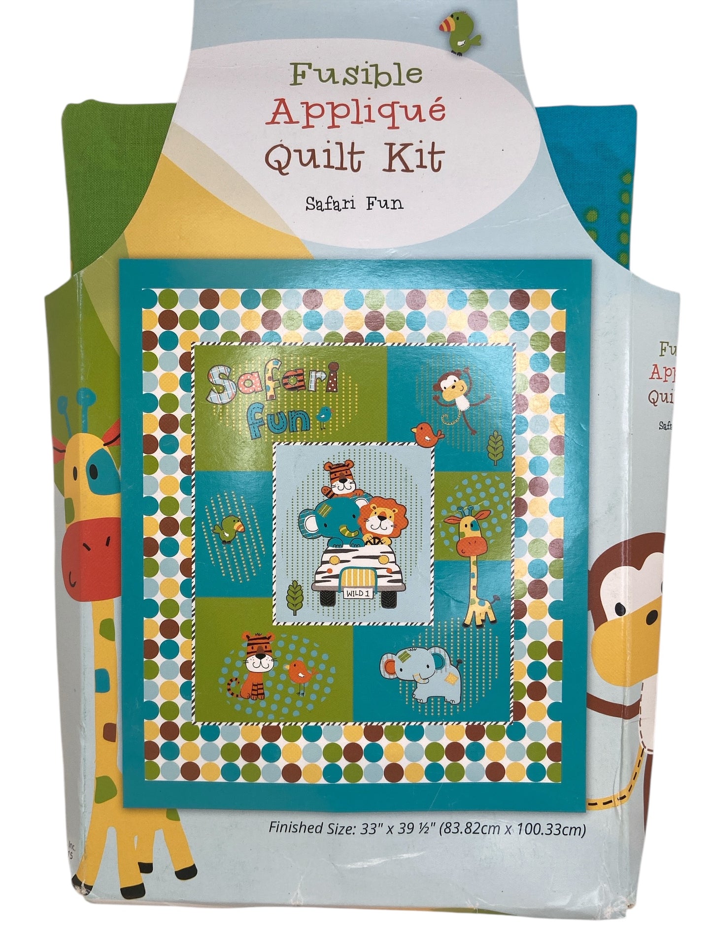 Safari Fun Fusible Applique Quilt Kit