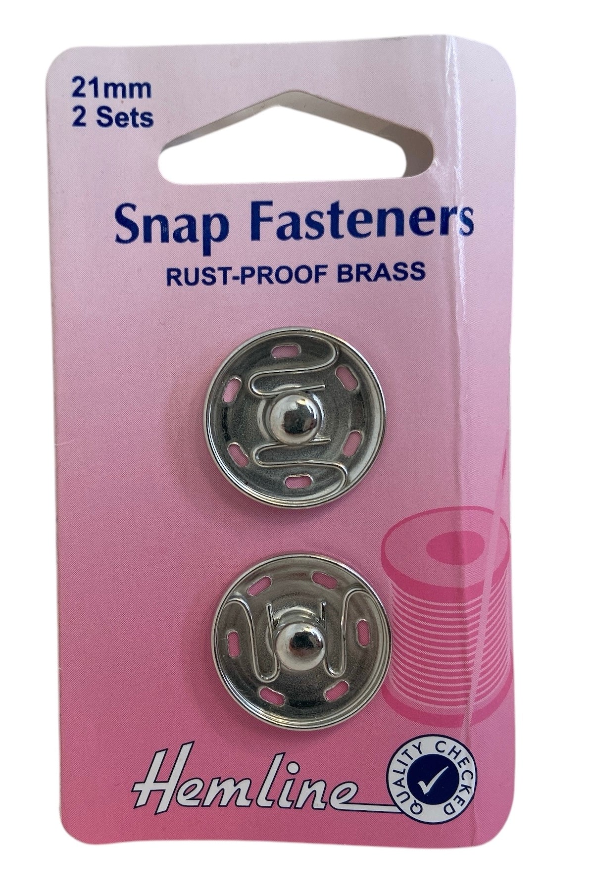 Snap Fasteners 21mm - 2 Sets