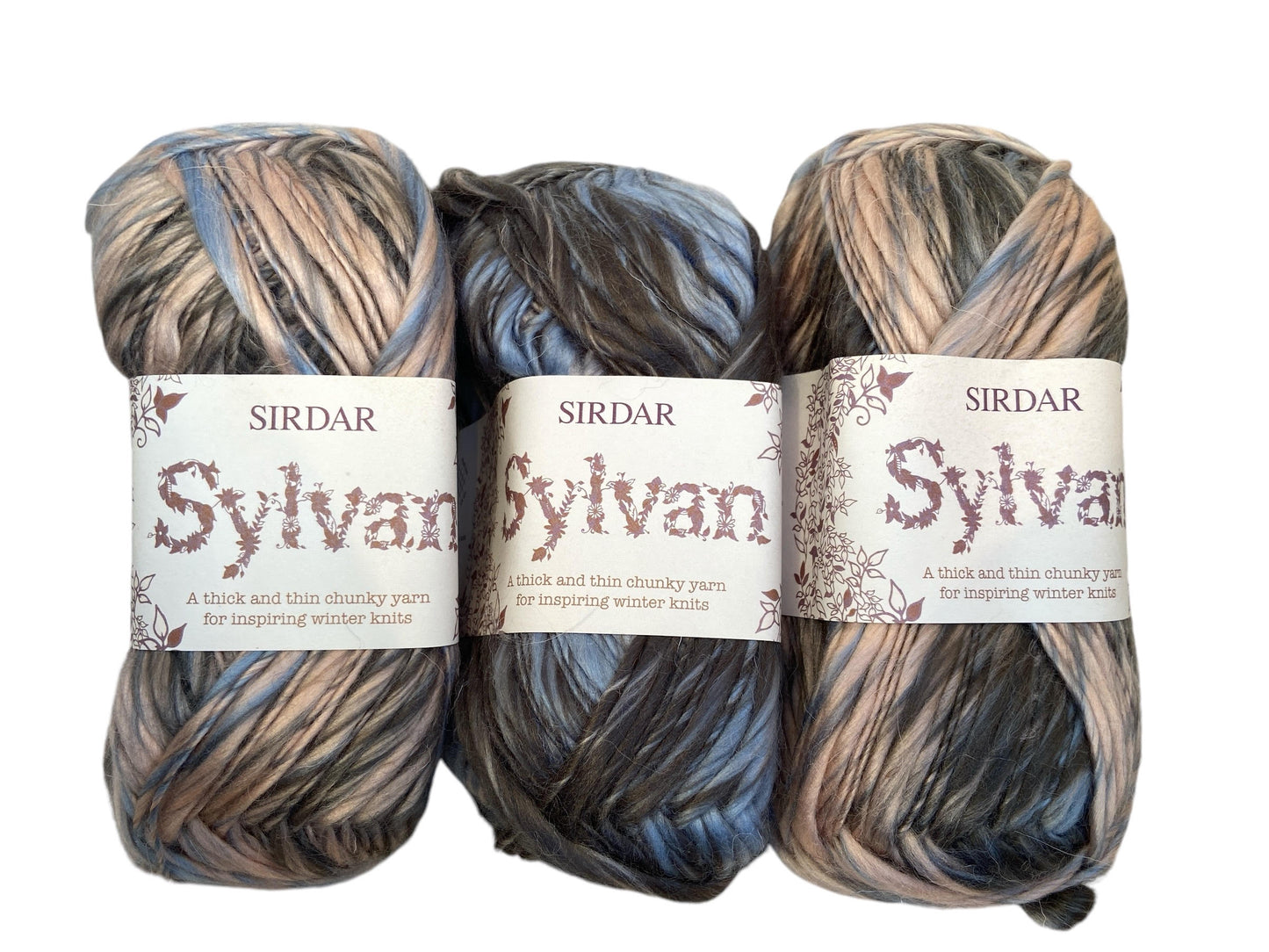 Sirdar Sylvan Chunky Knit Acrylic and Wool Blend Yarn