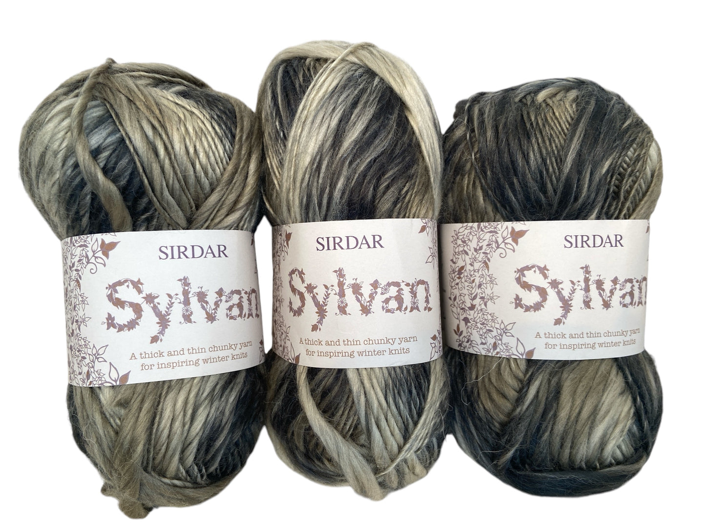 Sirdar Sylvan Chunky Knit Acrylic and Wool Blend Yarn
