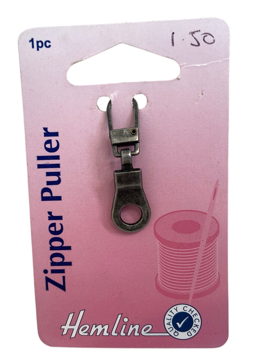 Zipper Puller: Ring: Bronze