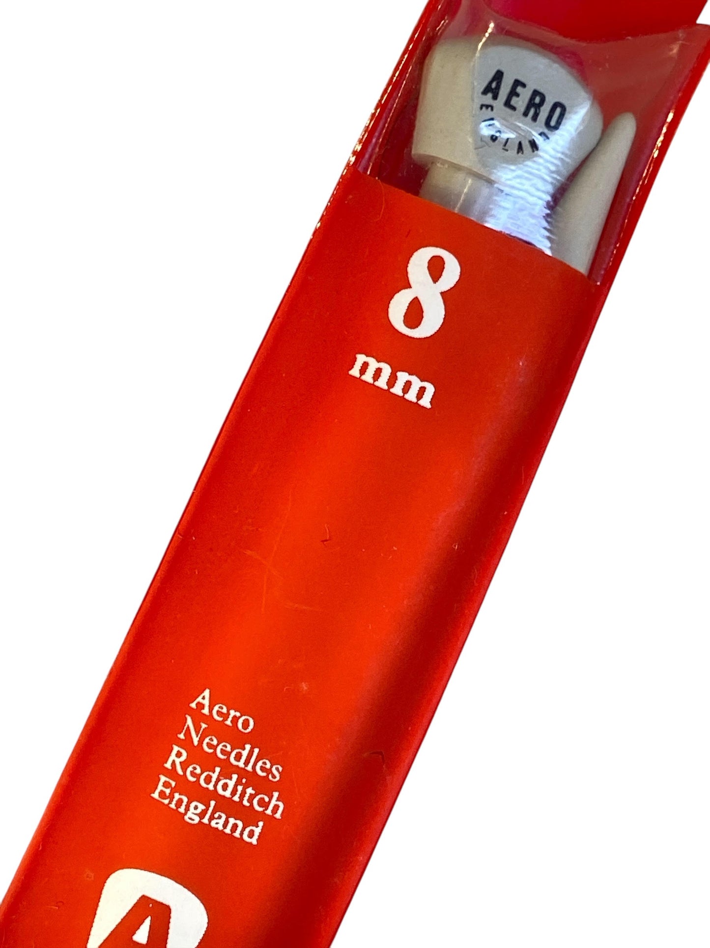 Aero Single Pointed Knitting Needles 35cm (8mm)