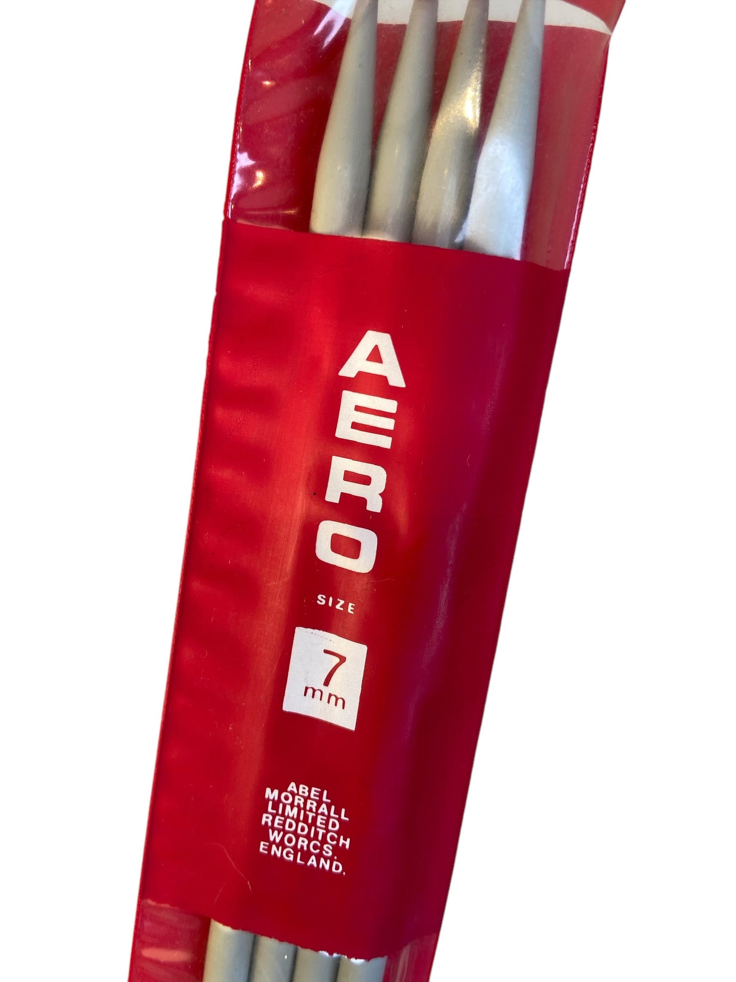 Vintage Aero Double Pointed Knitting Needles (7mm) Set of 4