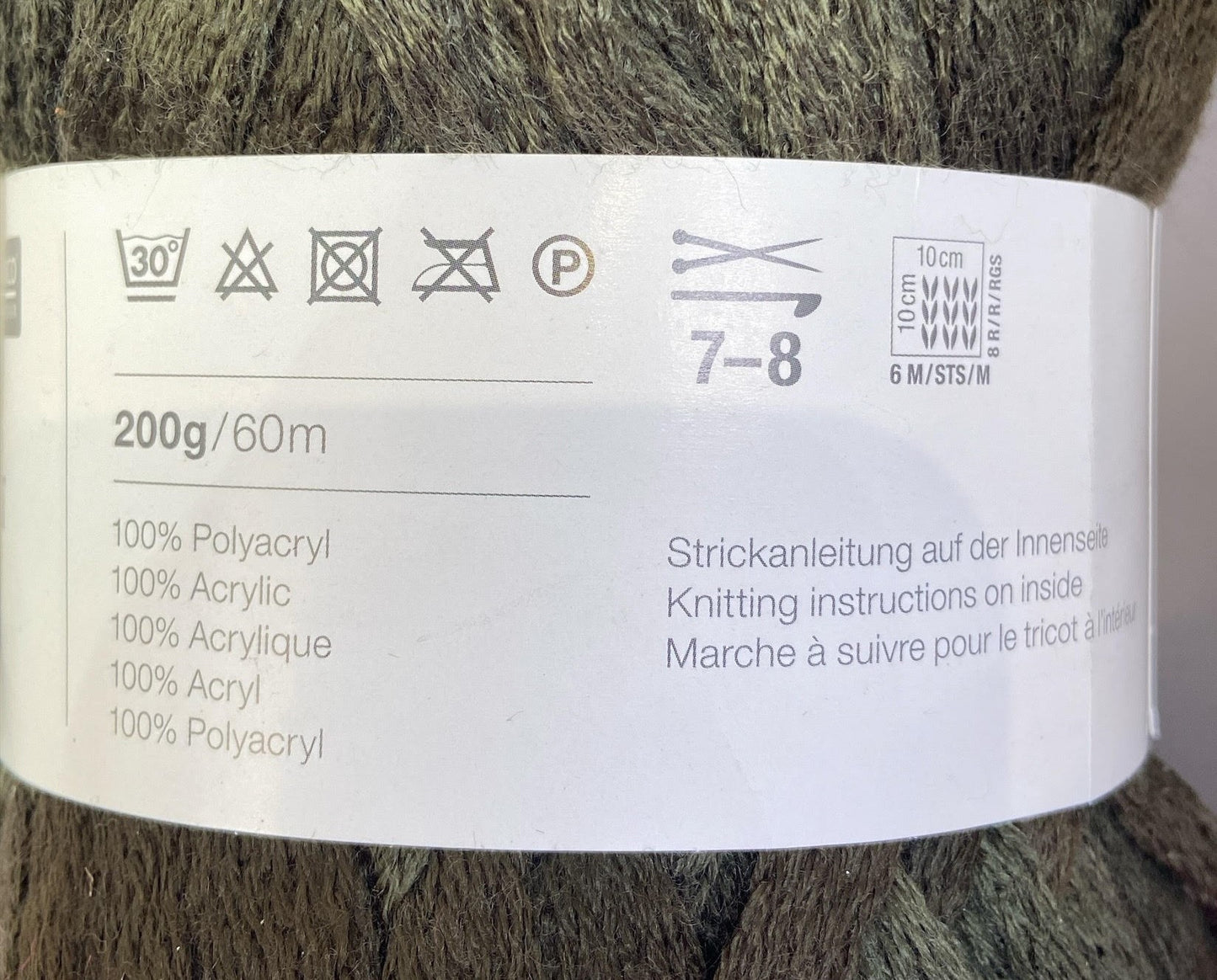 Rico Creative Can Can 100% Acrylic Scarf Yarn