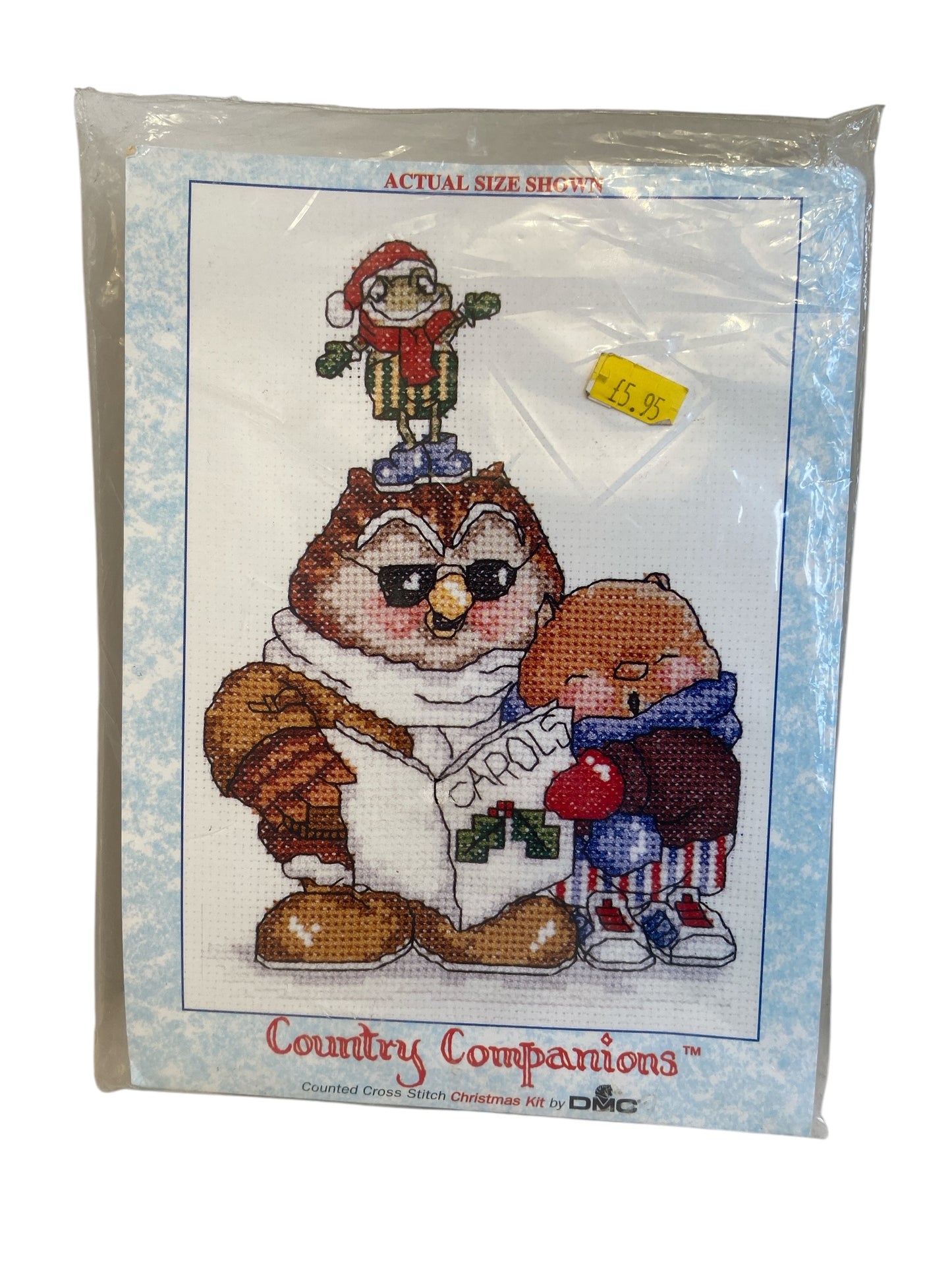 Country Companions Christmas Counted Cross-Stitch Kit