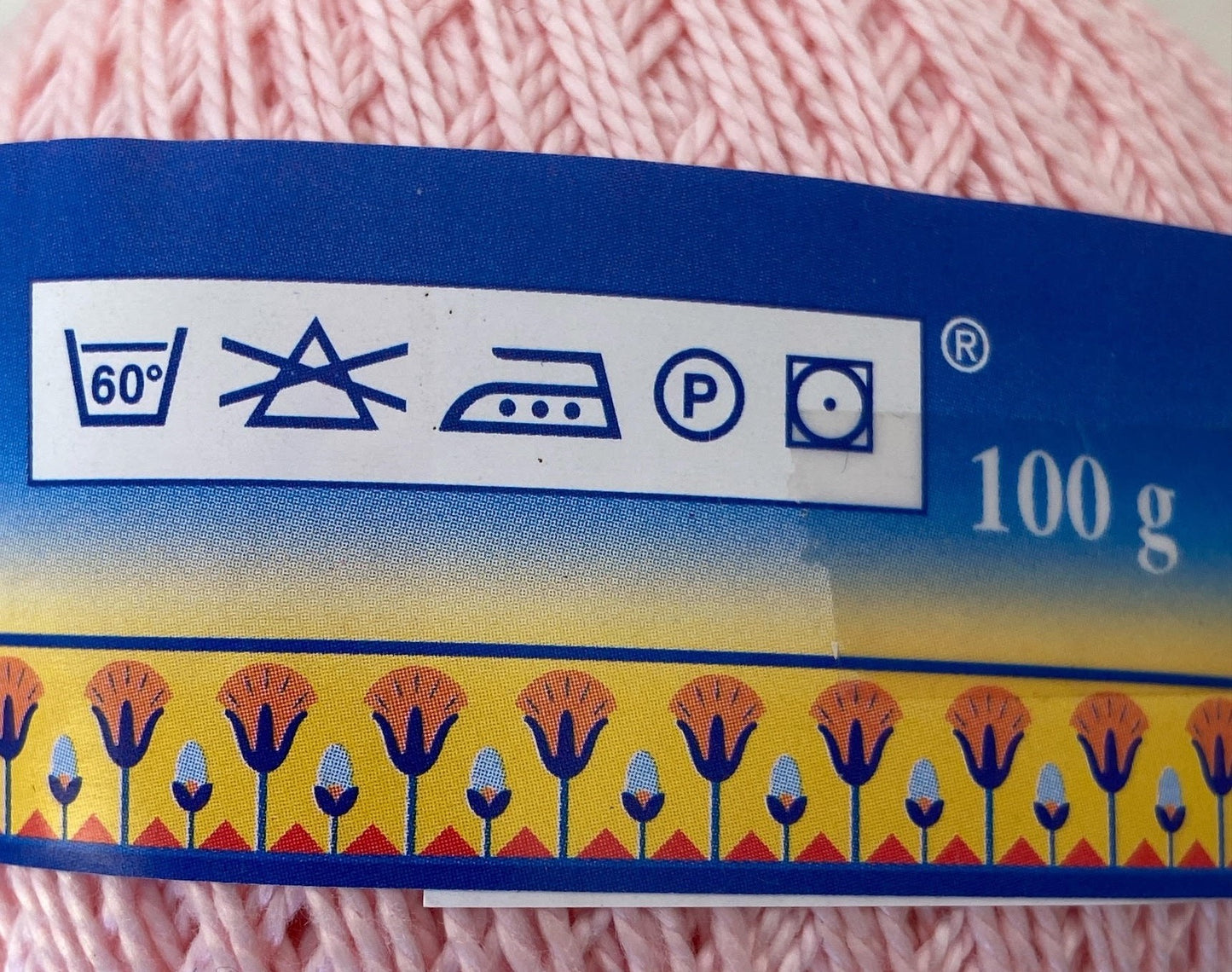 Petra Classic Fine Crochet and Knitting Thread Yarn in Pink