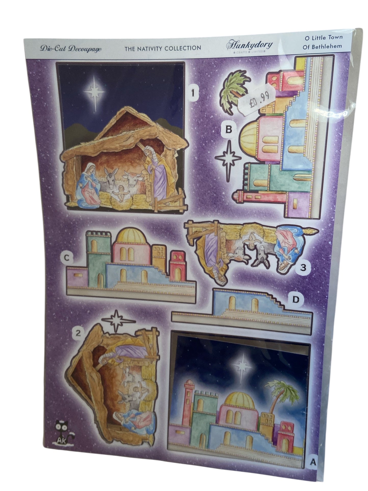 Die-Cut Decoupage - The Nativity Collection