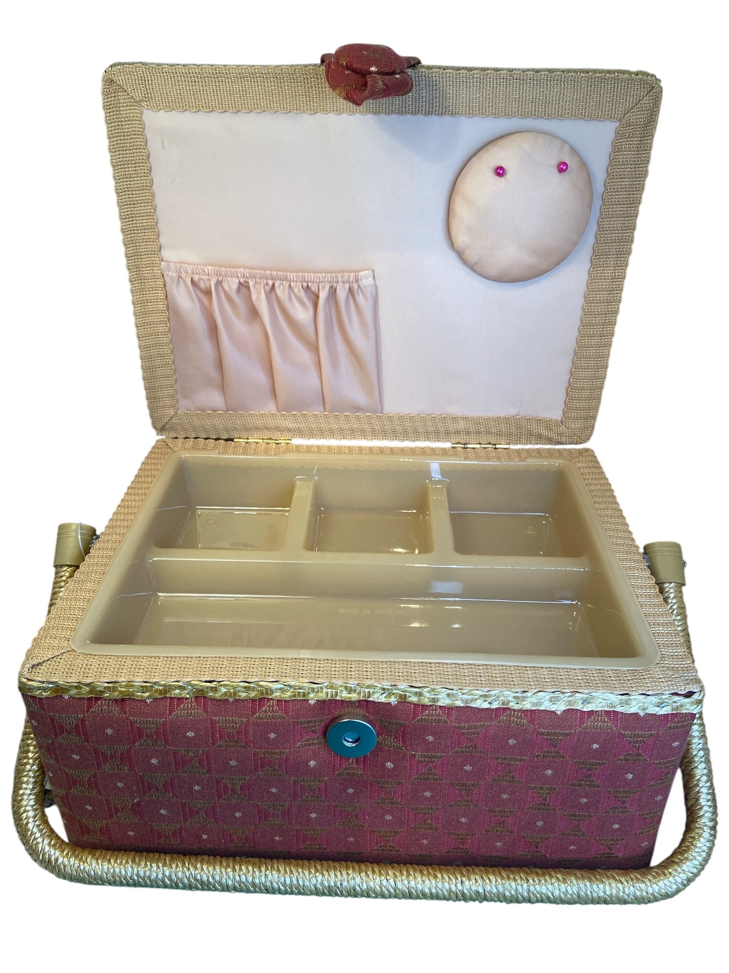 Fabric Covered Sewing Box