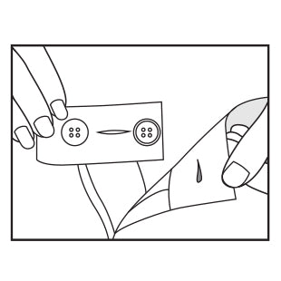 Waistband Extender Button: Medium Denim