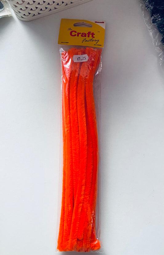 Pipe Cleaners - Orange