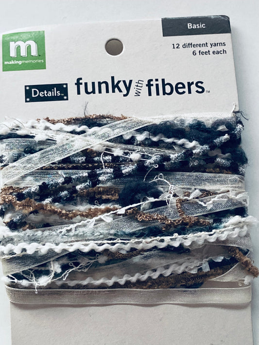 Funky with Fibers - Yarn and Ribbon Pack