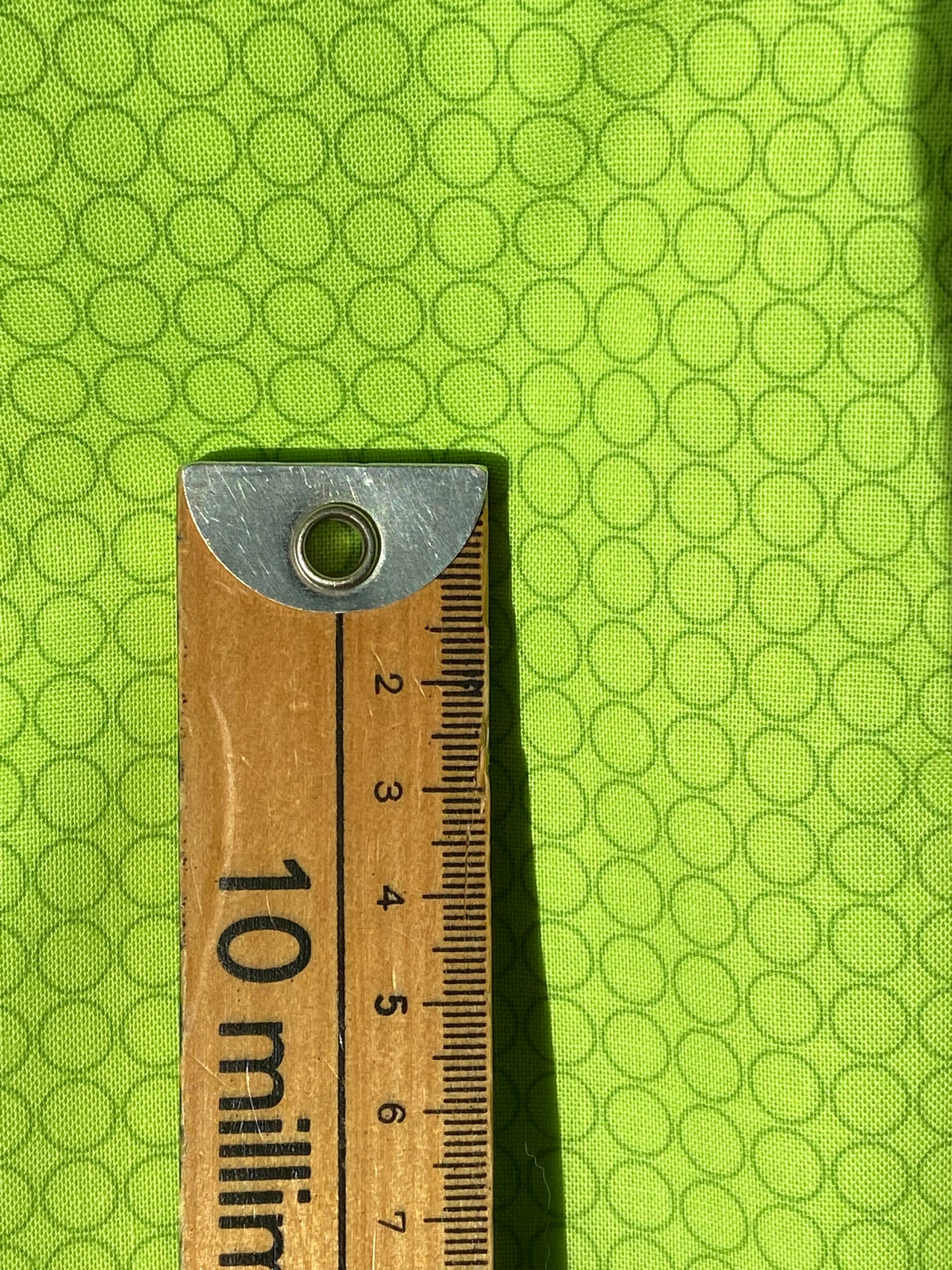 Spot On Fabric Chartreuse Lime Green