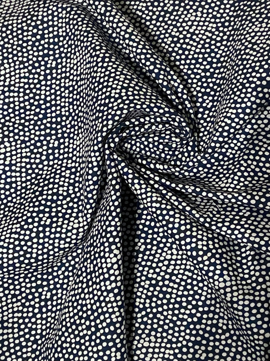 Flurry Print in Navy